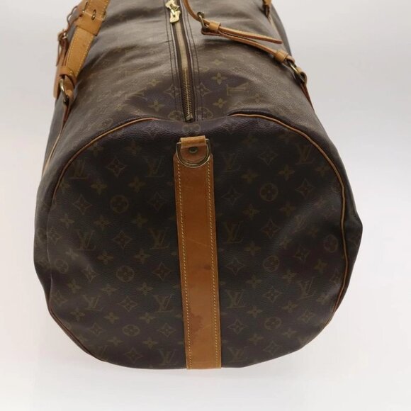 LOUIS VUITTON Monogram Sac Polochon 65 Boston Bag 2way M41222 LV Auth - Picture 6 of 14
